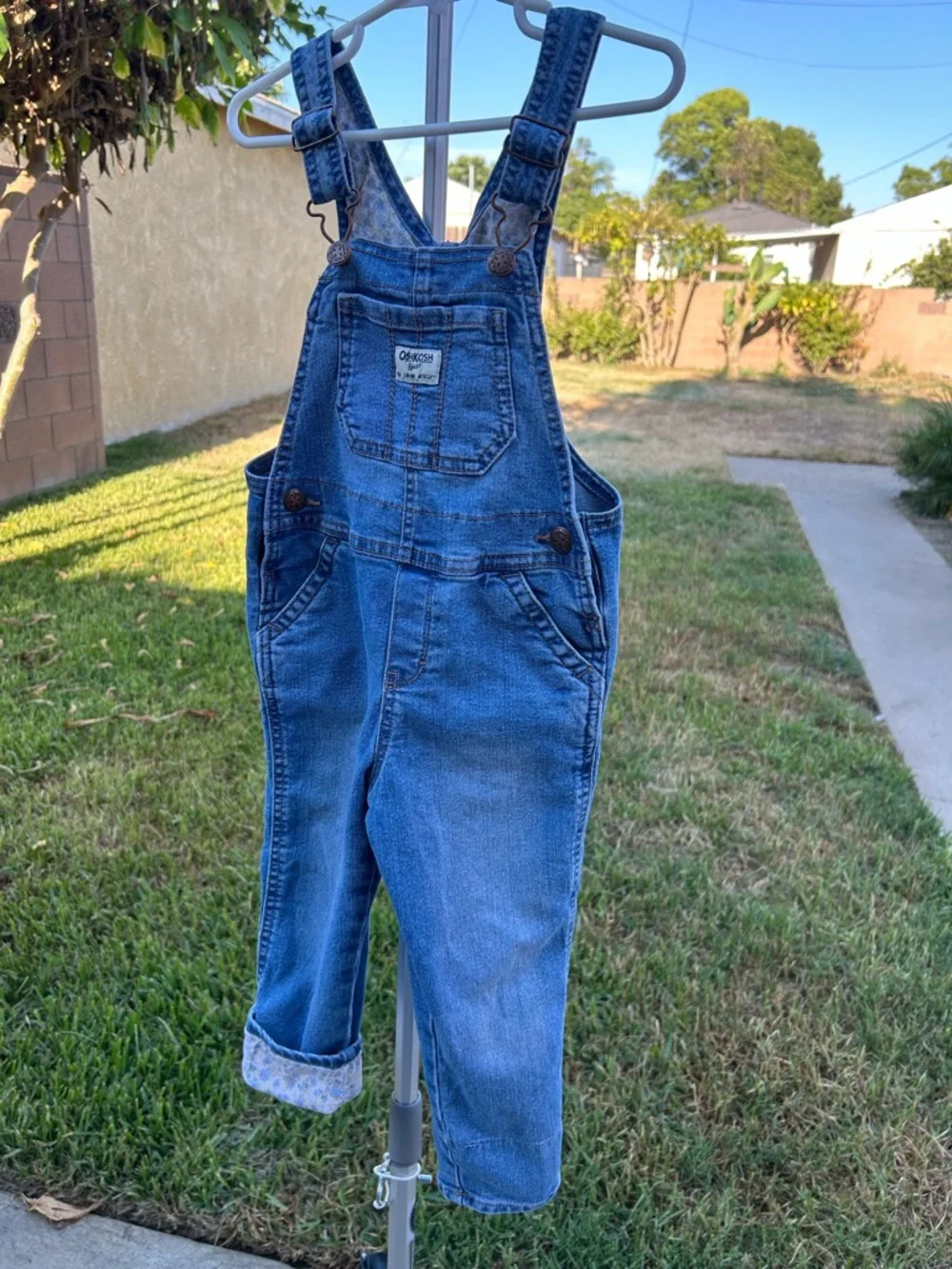 OshKosh B'gosh Denim Blue Kids Overalls
